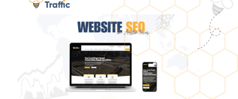 Website SEO Service in Austin Texas SEO specialist reviewing website analytics for an Austin, Texas business
